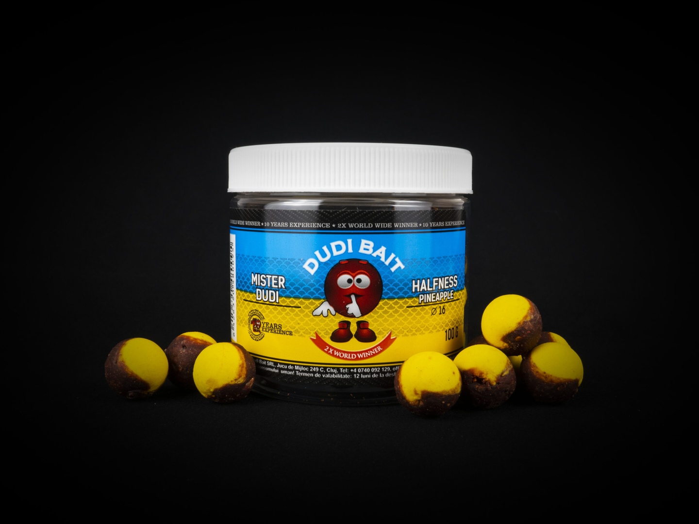 DUDI BAIT Mister Dudi Halfness Pineapple