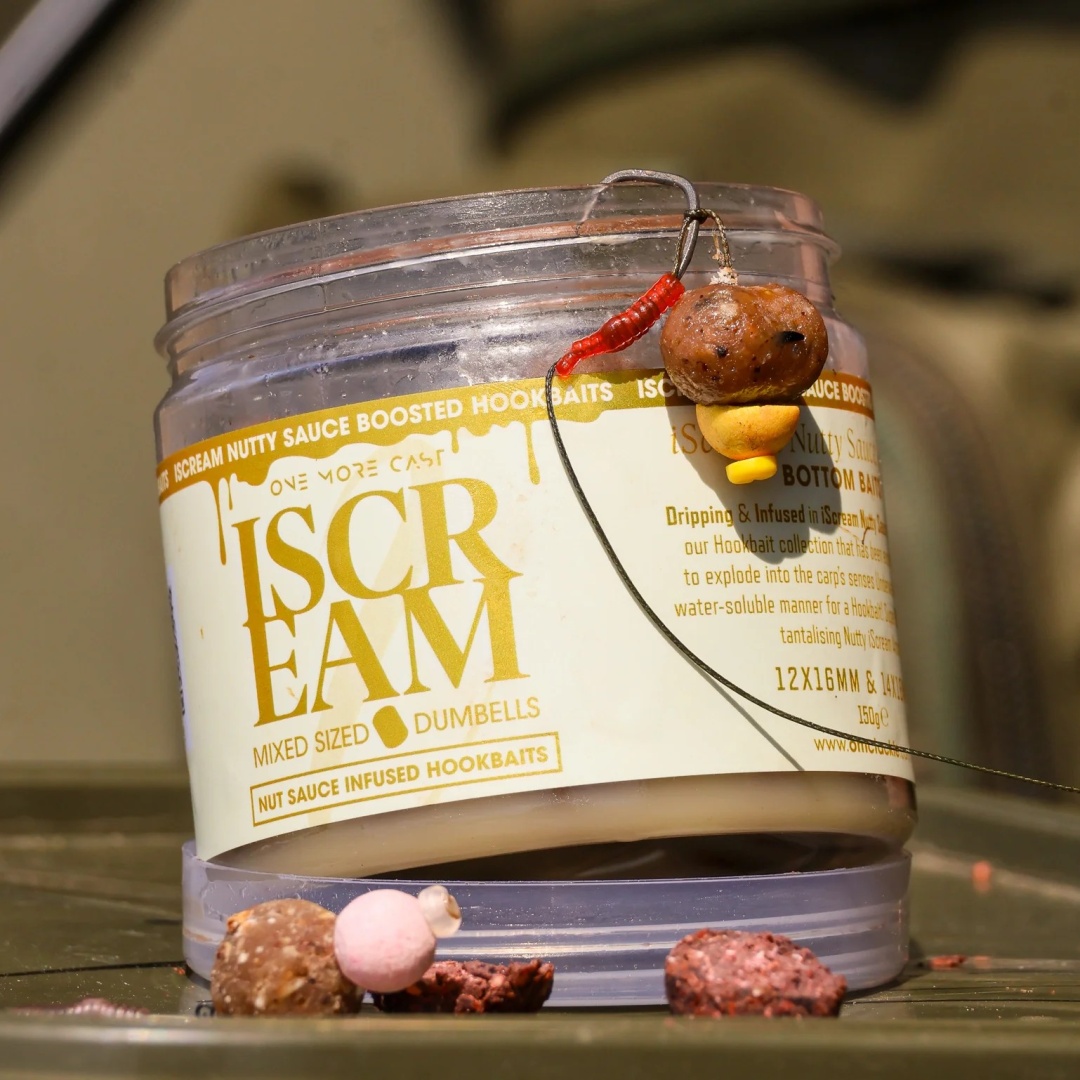 One More Cast iScream Nut Sauce Infused Hardened Dumbells Mix 12x16mm&14x18mm