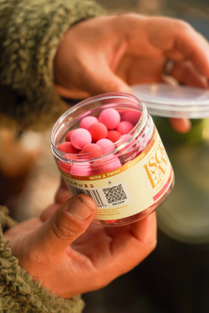 One More Cast iScream Boosted Fluoro Pop Up 14mm Red & Pink