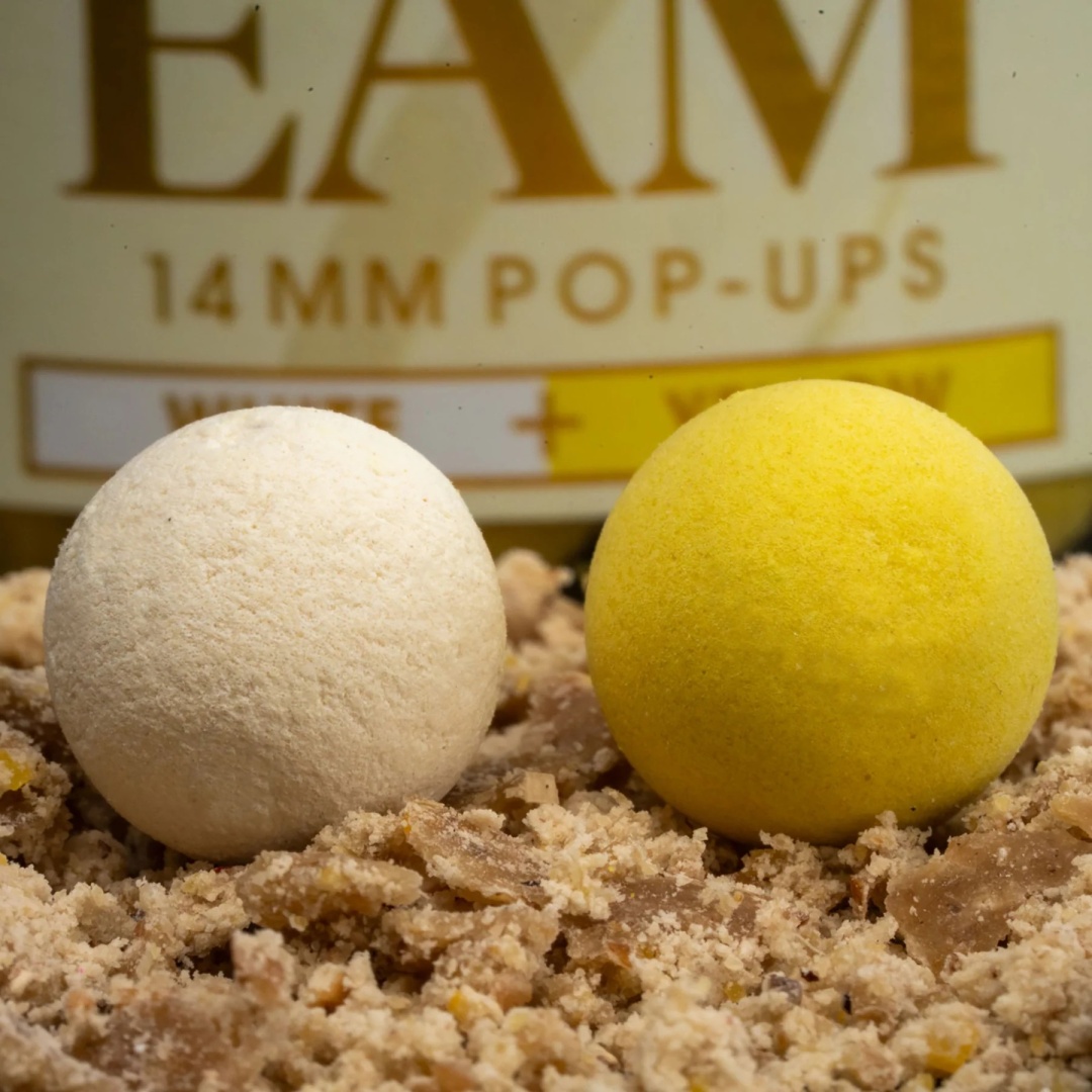 One More Cast iScream Boosted Fluoro Pop Up 14mm White & Yellow