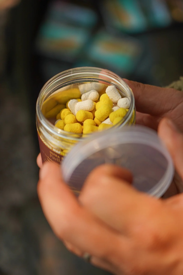 One More Cast Paella Boosted Fluoro Wafter 10x14mm White&Yellow