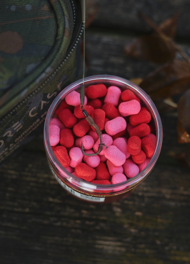 One More Cast Paella Boosted Fluoro Wafter 10x14mm Red & Pink 