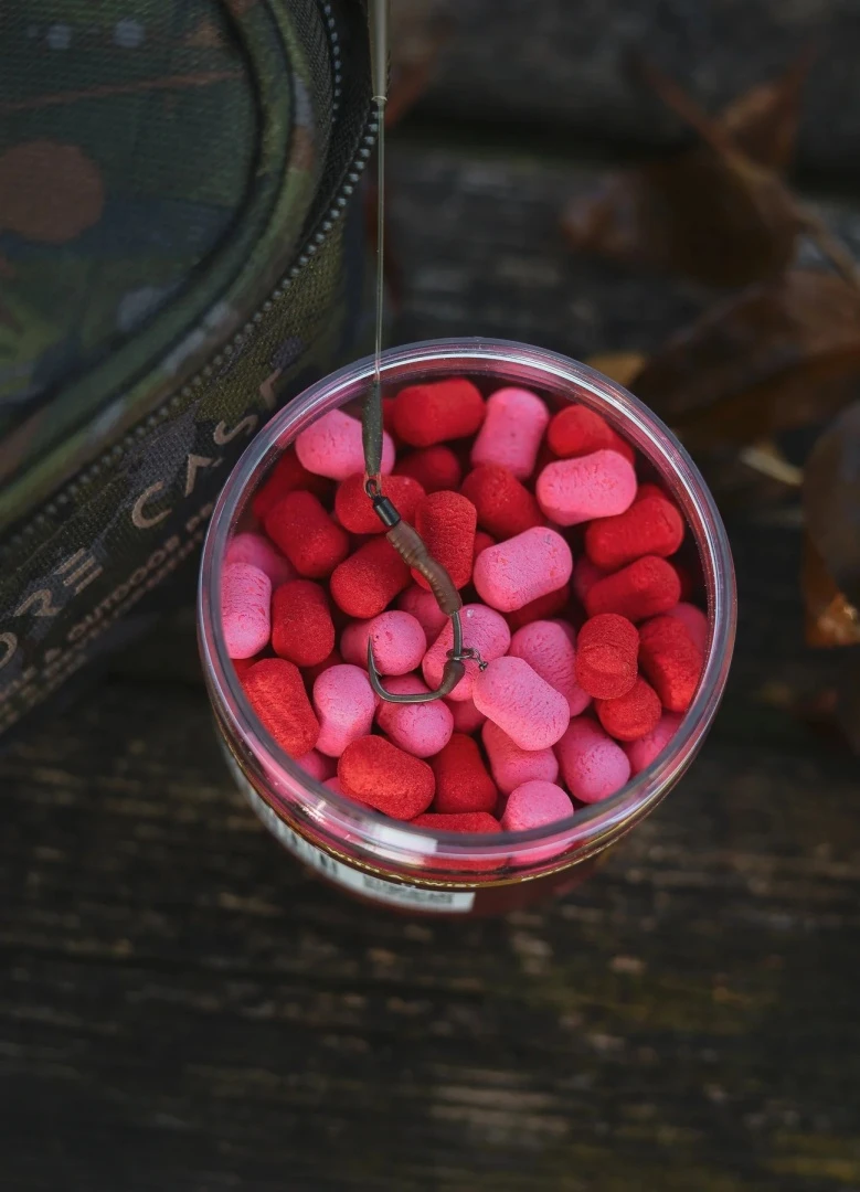 One More Cast Paella Boosted Fluoro Wafter 10x14mm Red & Pink