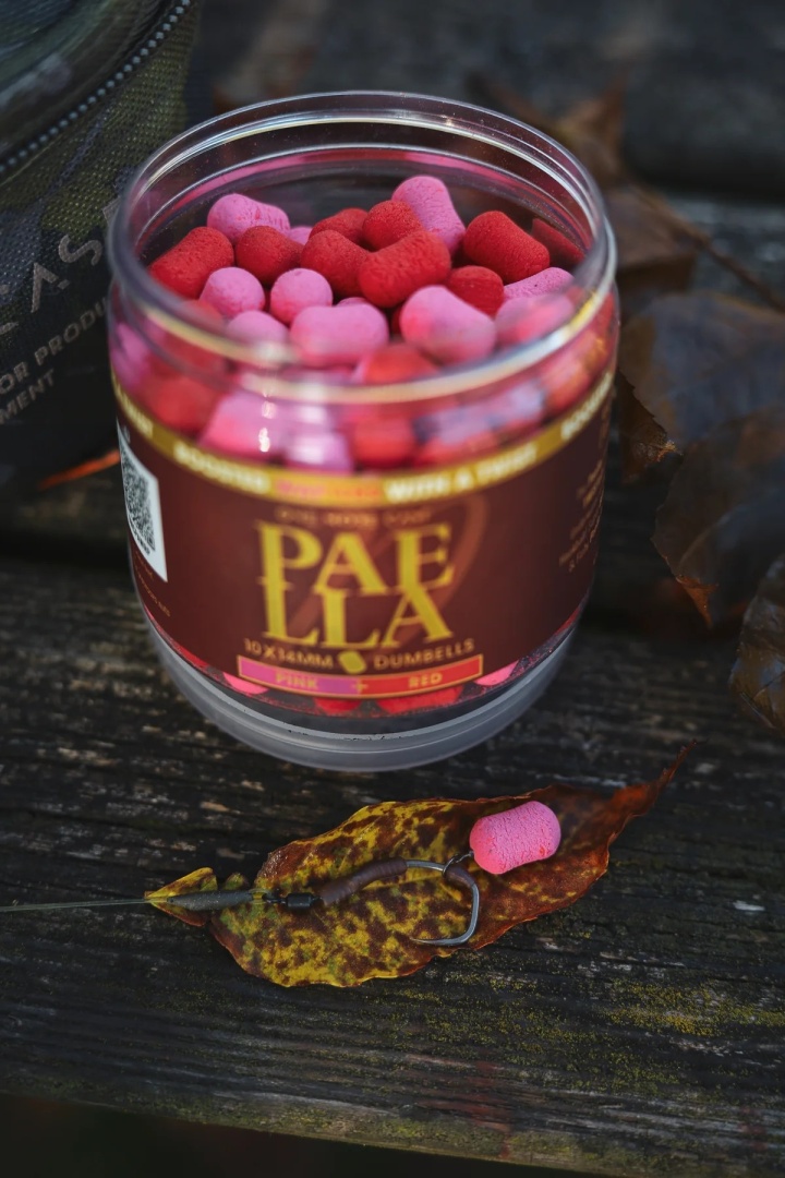 One More Cast Paella Boosted Fluoro Wafter 10x14mm Red & Pink 