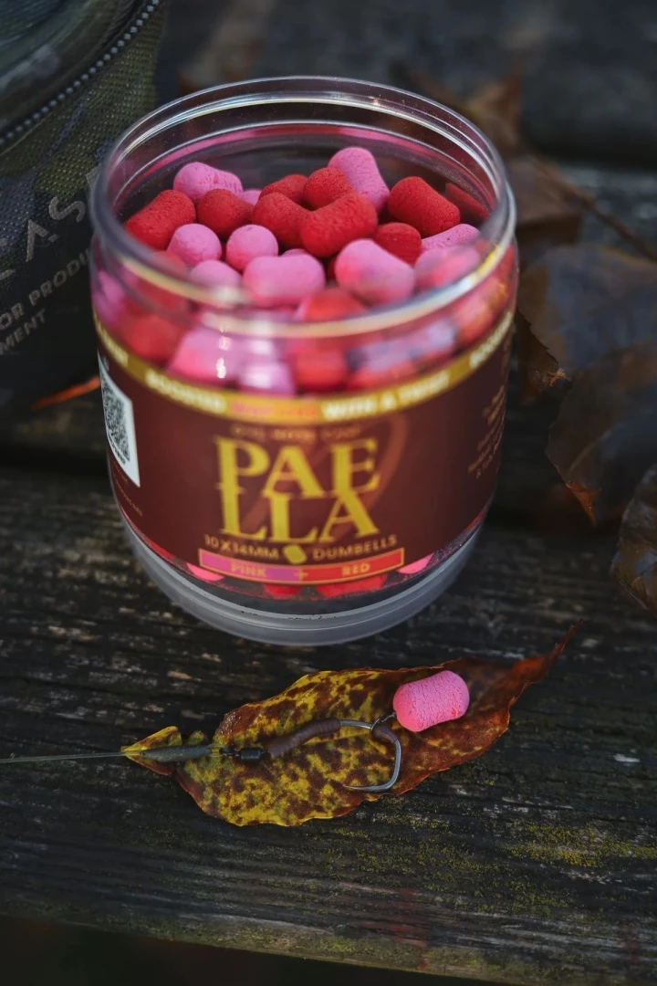 One More Cast Paella Boosted Fluoro Wafter 10x14mm Red & Pink