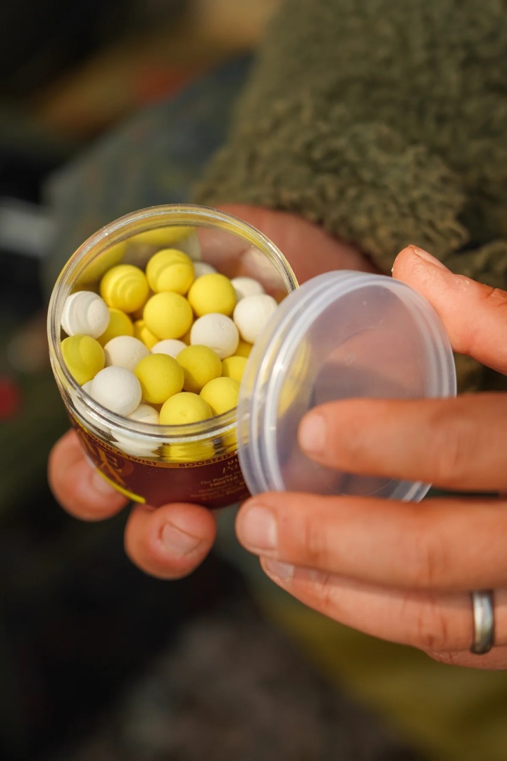 One More Cast Paella Boosted Fluoro Pop Up 14mm White & Yellow