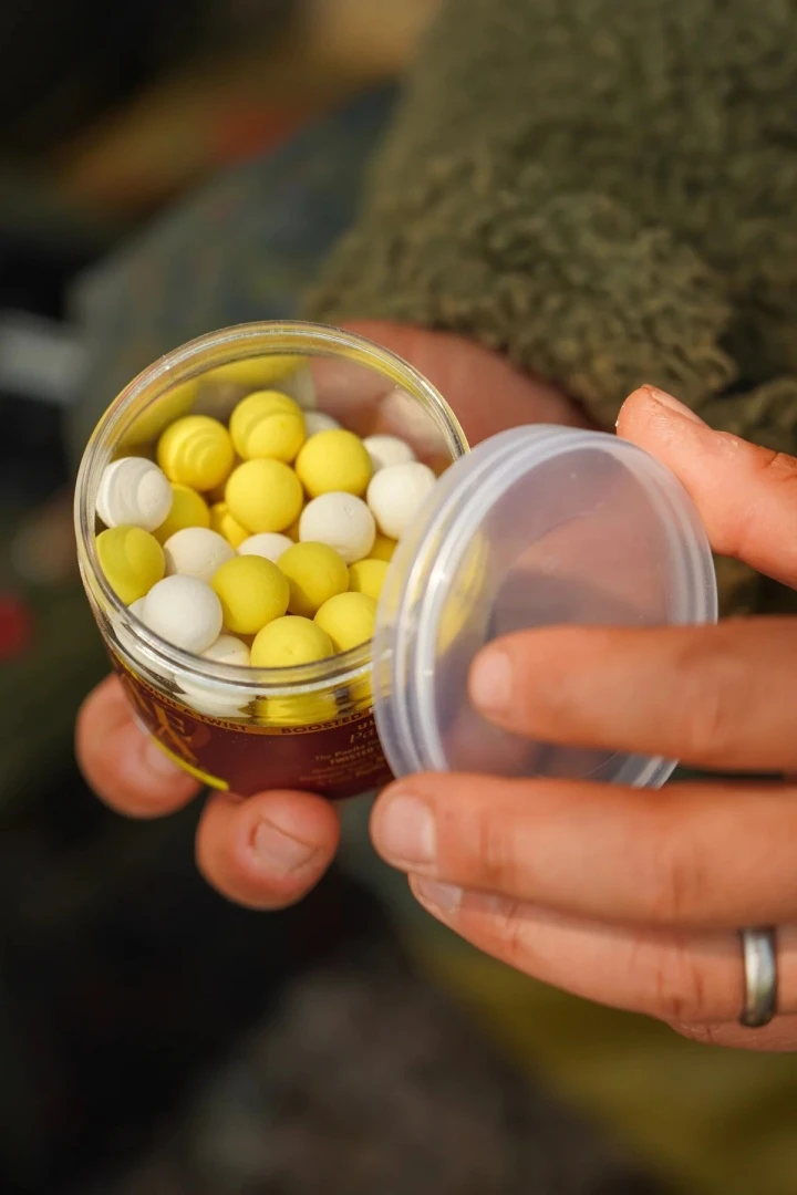 One More Cast Paella Boosted Fluoro Pop Up 14mm White & Yellow