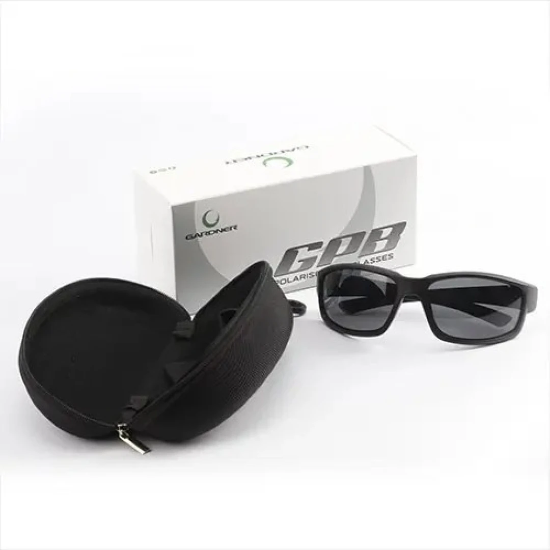 Gardner GPB Black Polarised Sunglasses