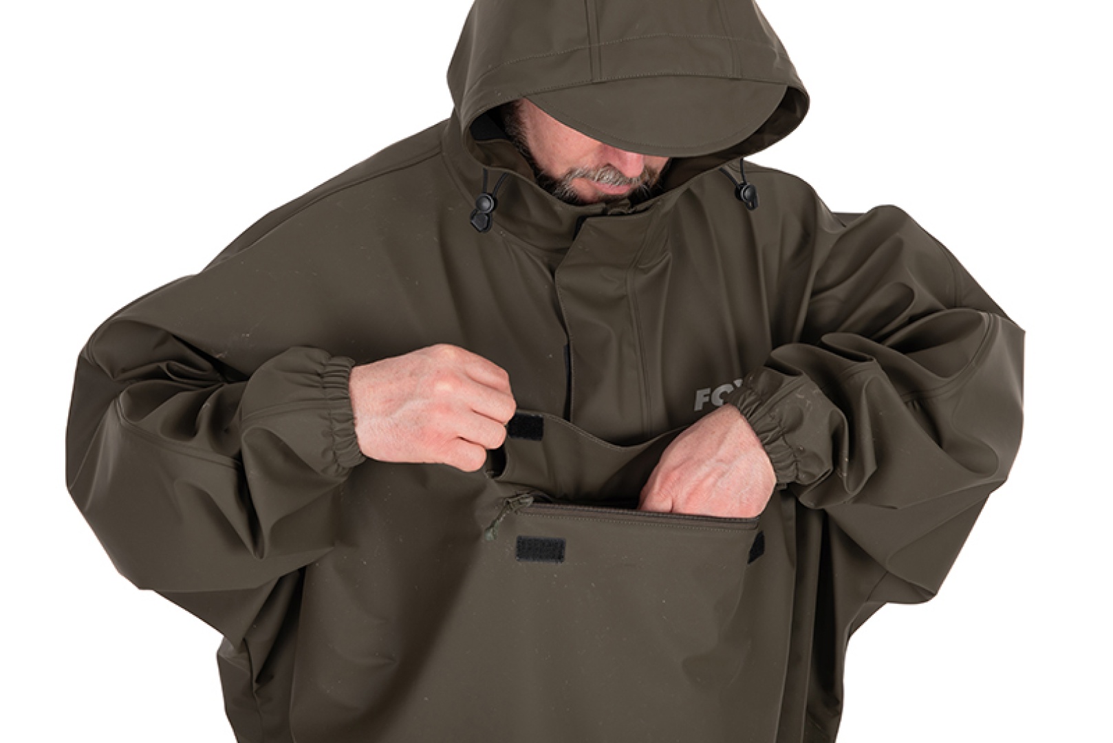 Fox Khaki Poncho