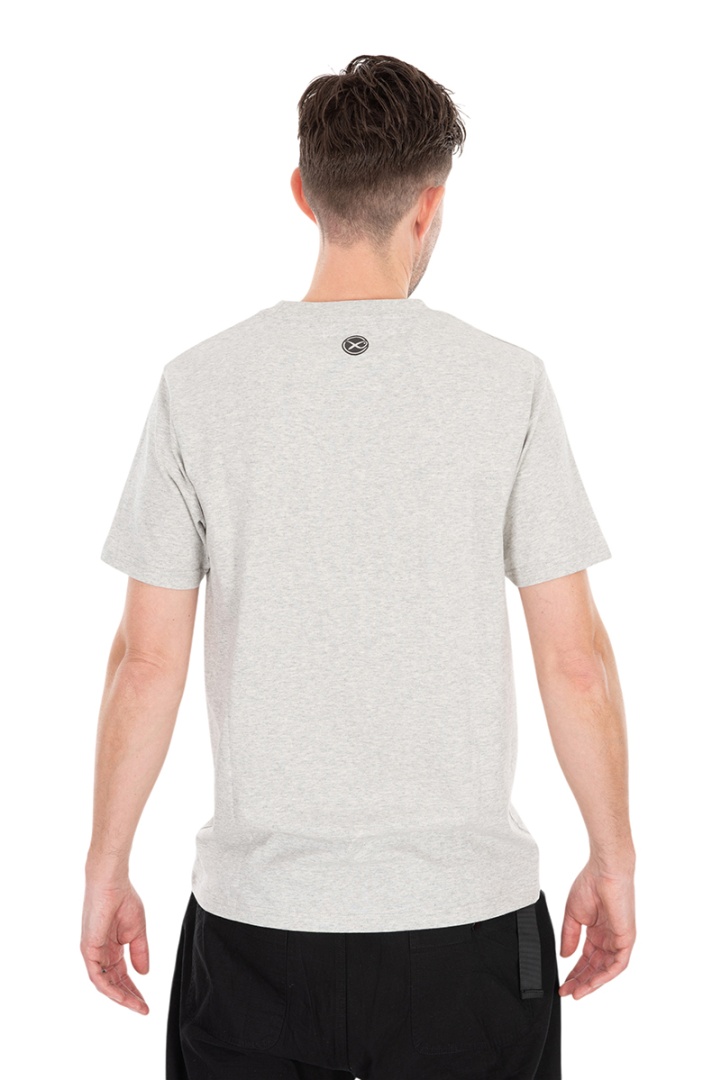 Matrix Large Fade Logo T-shirt - Grey 
