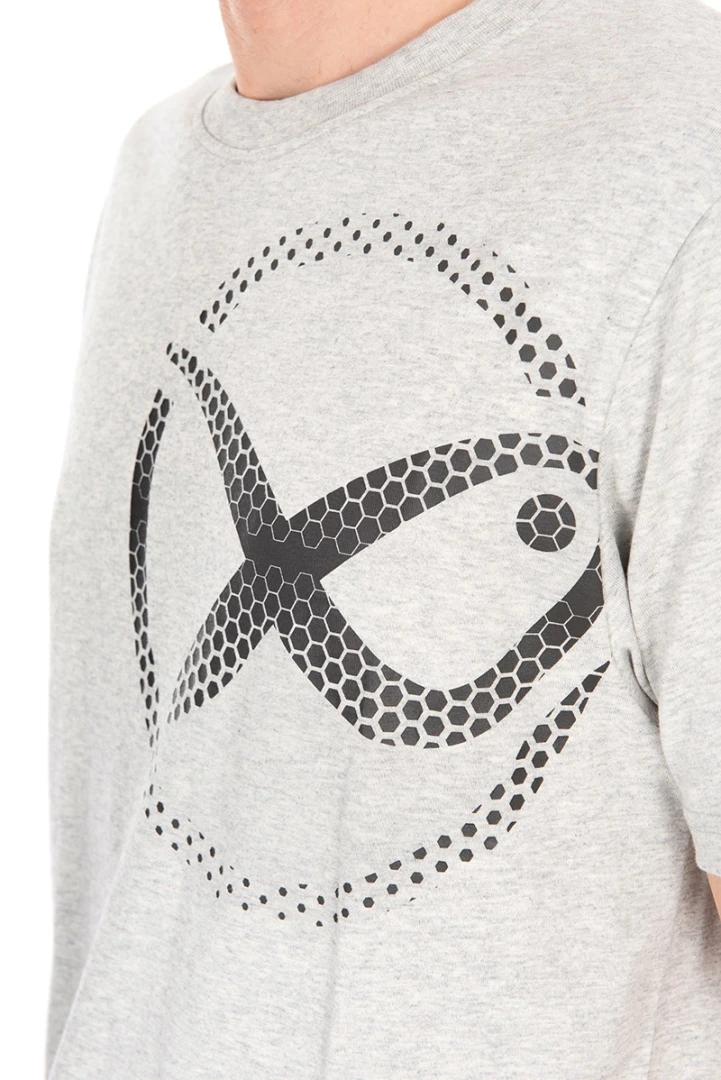 Matrix Large Fade Logo T-shirt - Grey