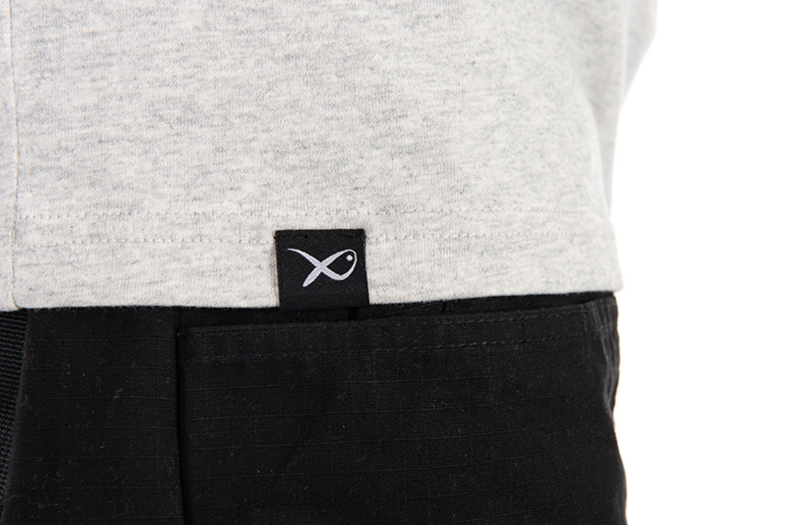 Matrix Large Fade Logo T-shirt - Grey 