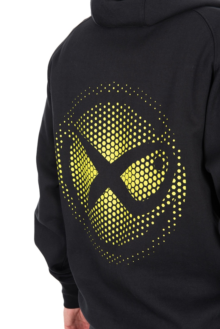 Matrix Hoody Black/Lime - Large Fade Logo
