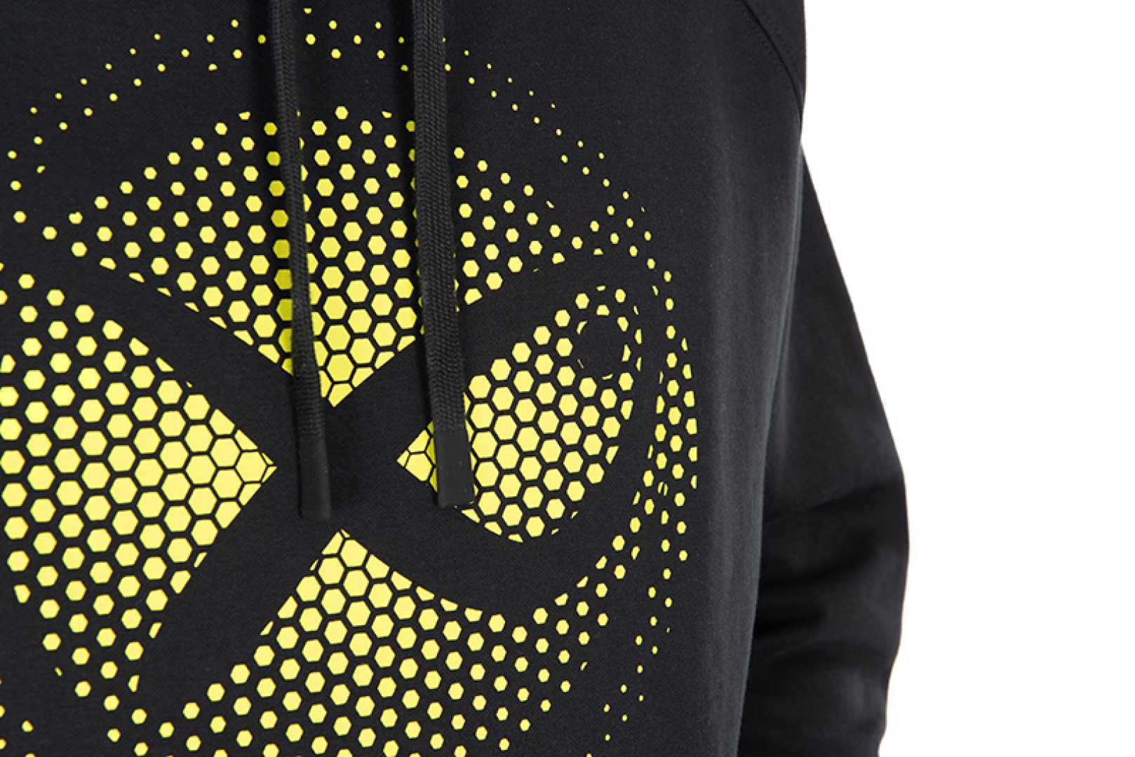 Matrix Hoody Black/Lime - Large Fade Logo