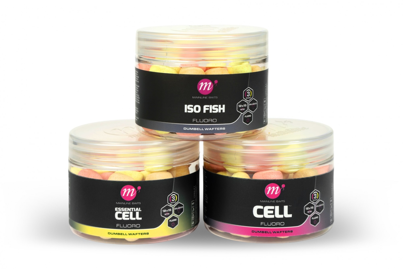 Mainline Essential Cell Fluoro Dumbell Wafters  - MIX