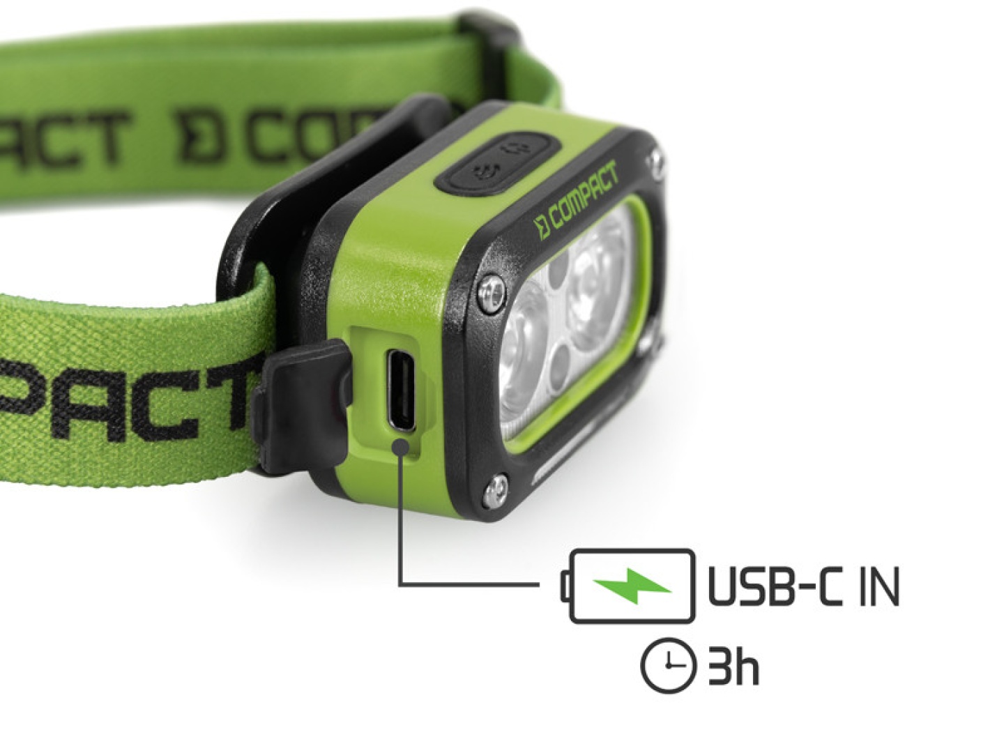 Delphin Compact - Налобний ліхтарик