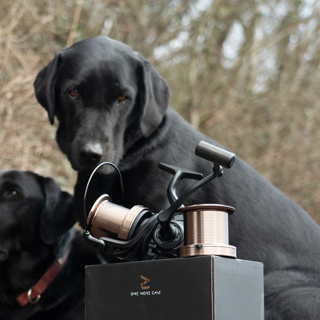 One More Cast Black Pearl Big Pit Carp Reel