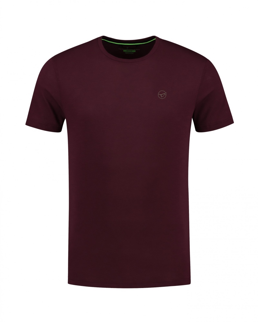 Korda TK Digi Kamo T-Shirt - Burgundy 