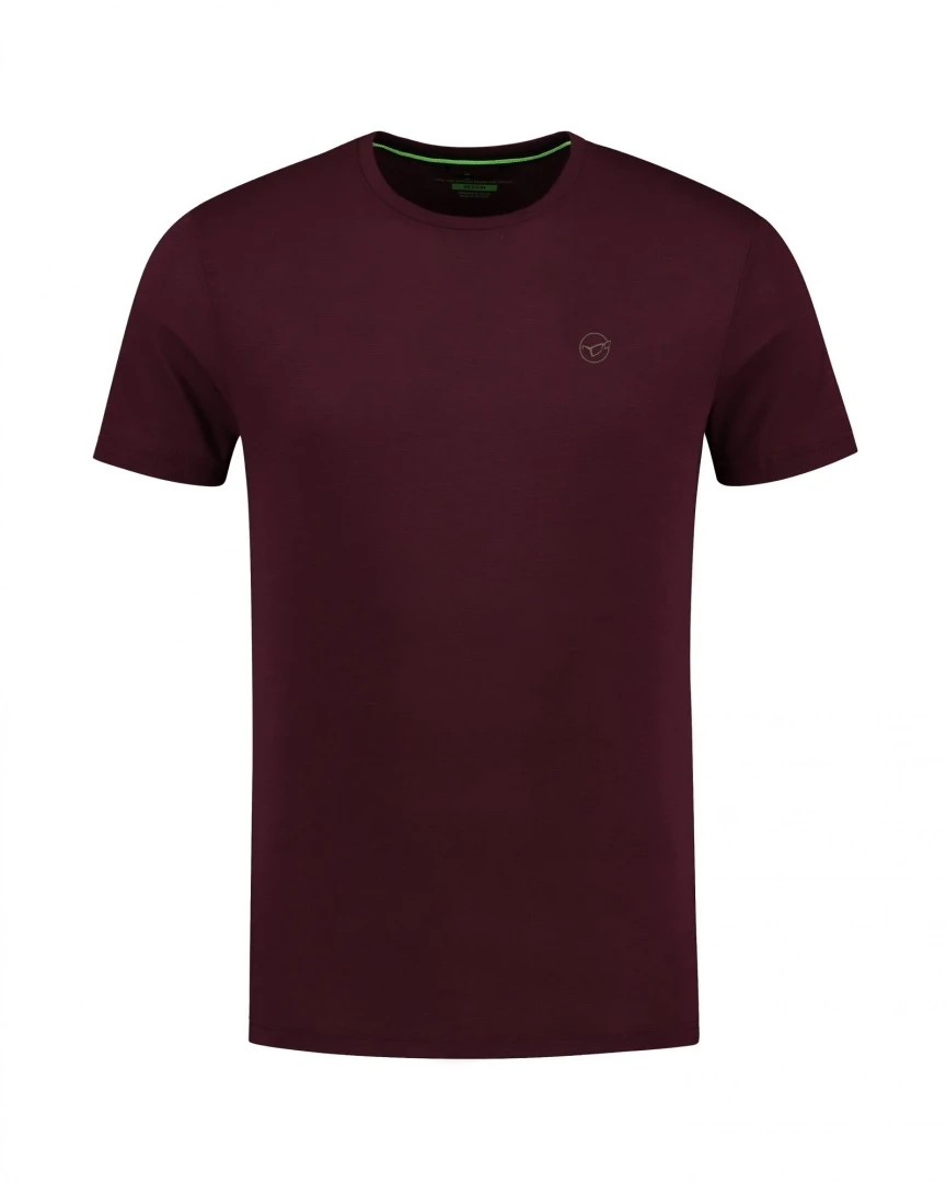 Korda TK Digi Kamo T-Shirt - Burgundy 