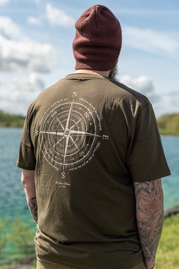 Korda Compass T-Shirt - Dark Olive