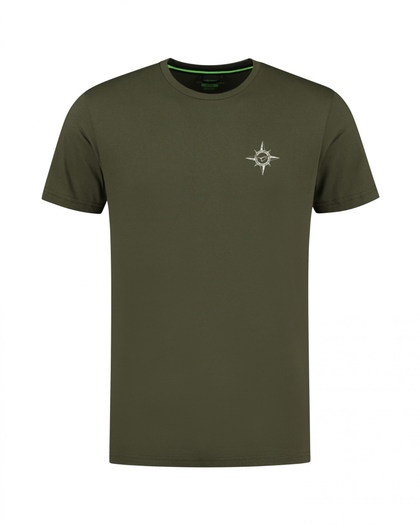 Korda Compass T-Shirt - Dark Olive