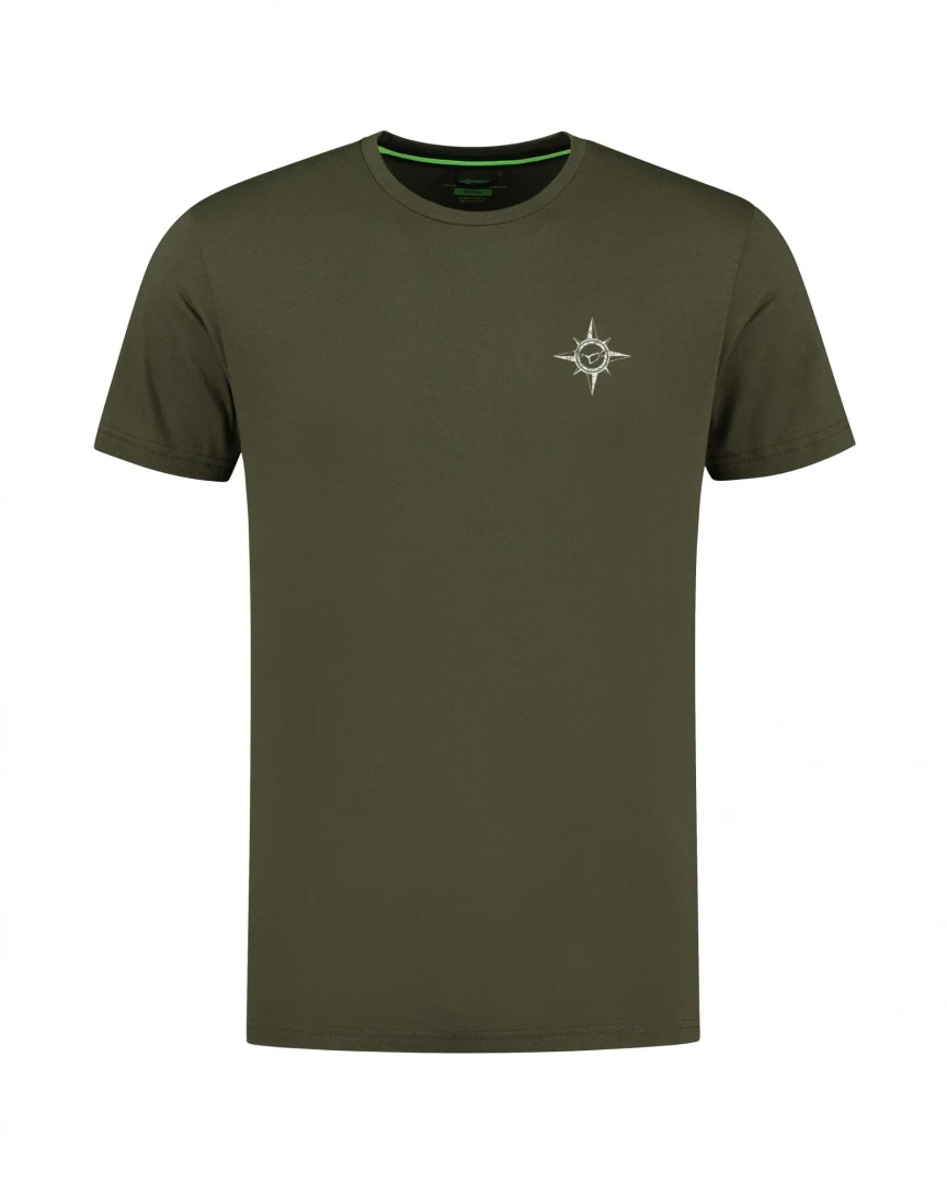 Korda Compass T-Shirt - Dark Olive