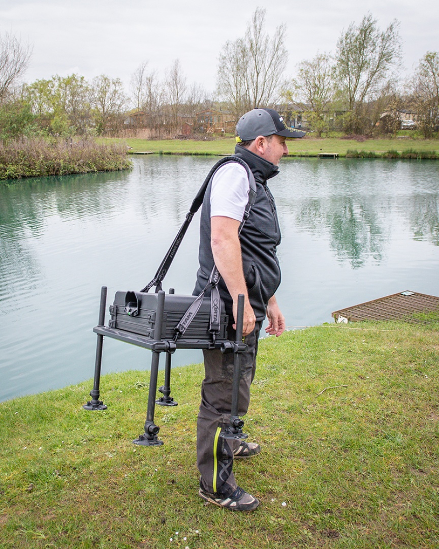 Matrix F25 Pro Super Lite Seatbox - Black