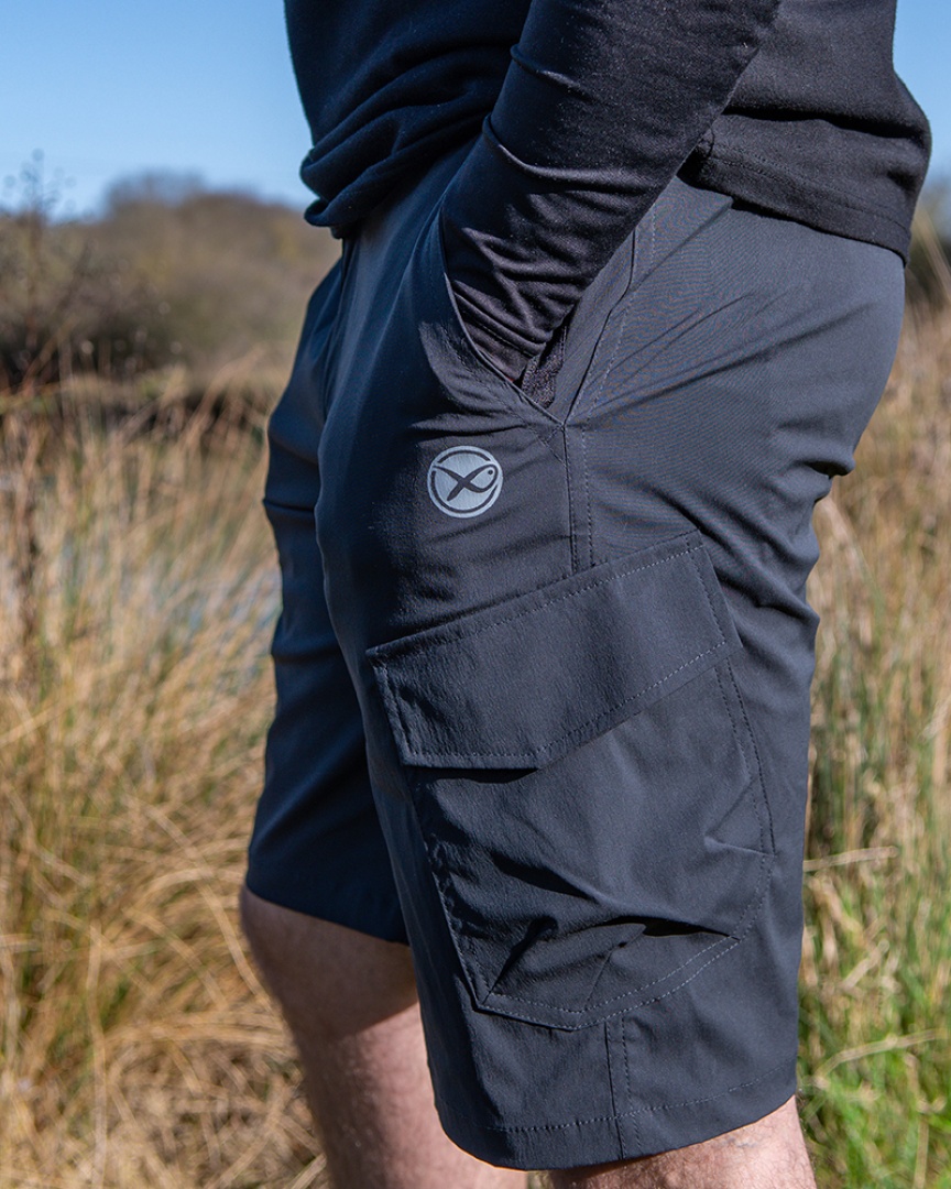 Matrix Lightweight Cargo Shorts - Grey