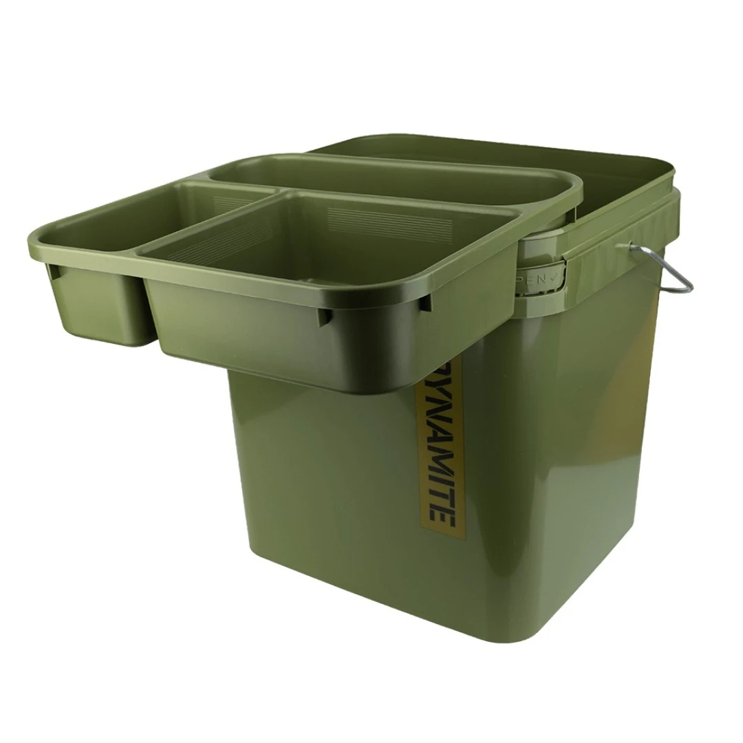 Dynamite Baits Square Carp Bucket 17 L