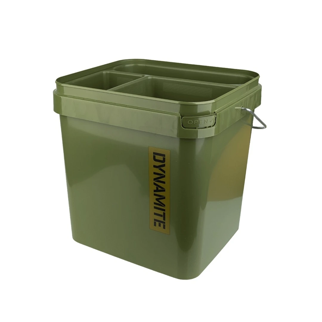 Dynamite Baits Square Carp Bucket 17 L