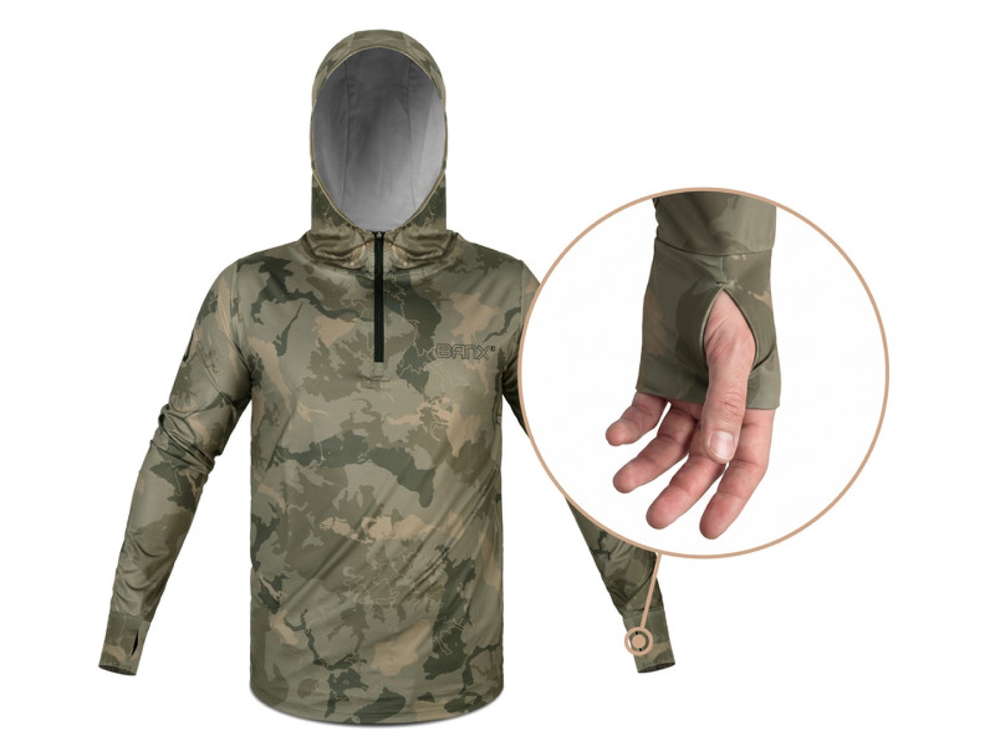 Delphin UV ARMOR 50+ Banx - Sudadera con capucha