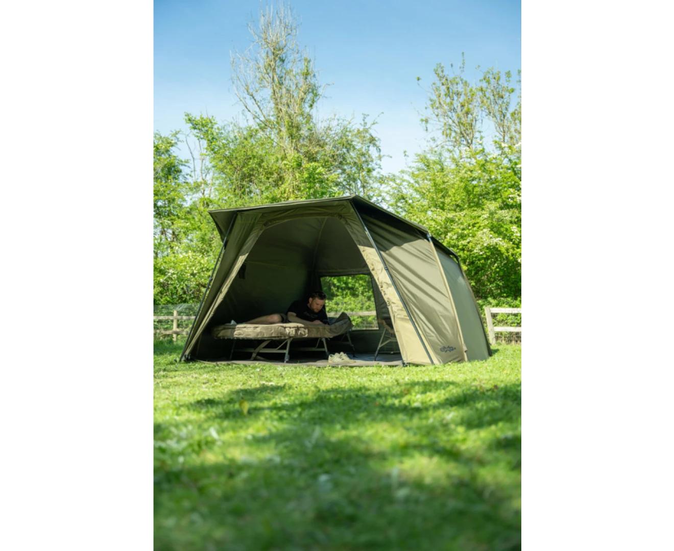 Avid Carp EXO 2 RV - Tienda de campaña para dos personas para carpa