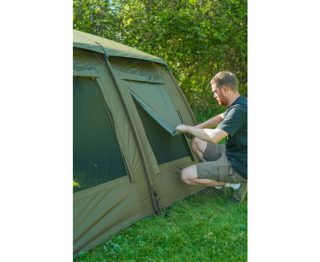 Avid Carp EXO 2 RV - Tienda de campaña para dos personas para carpa