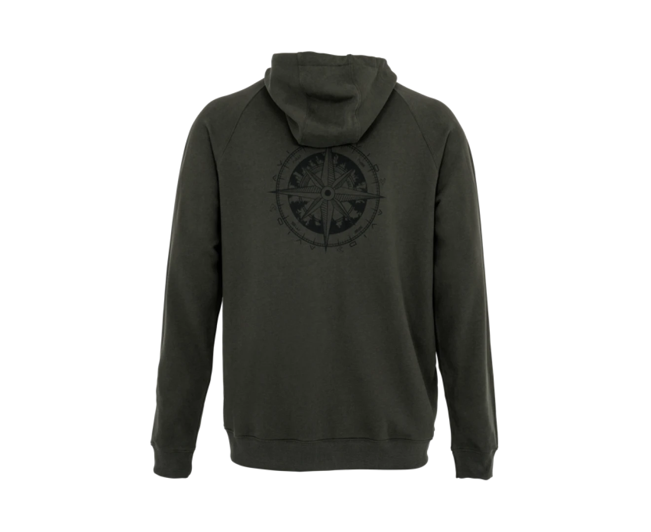 Avid Carp Bearing Zip Hoodie - Green