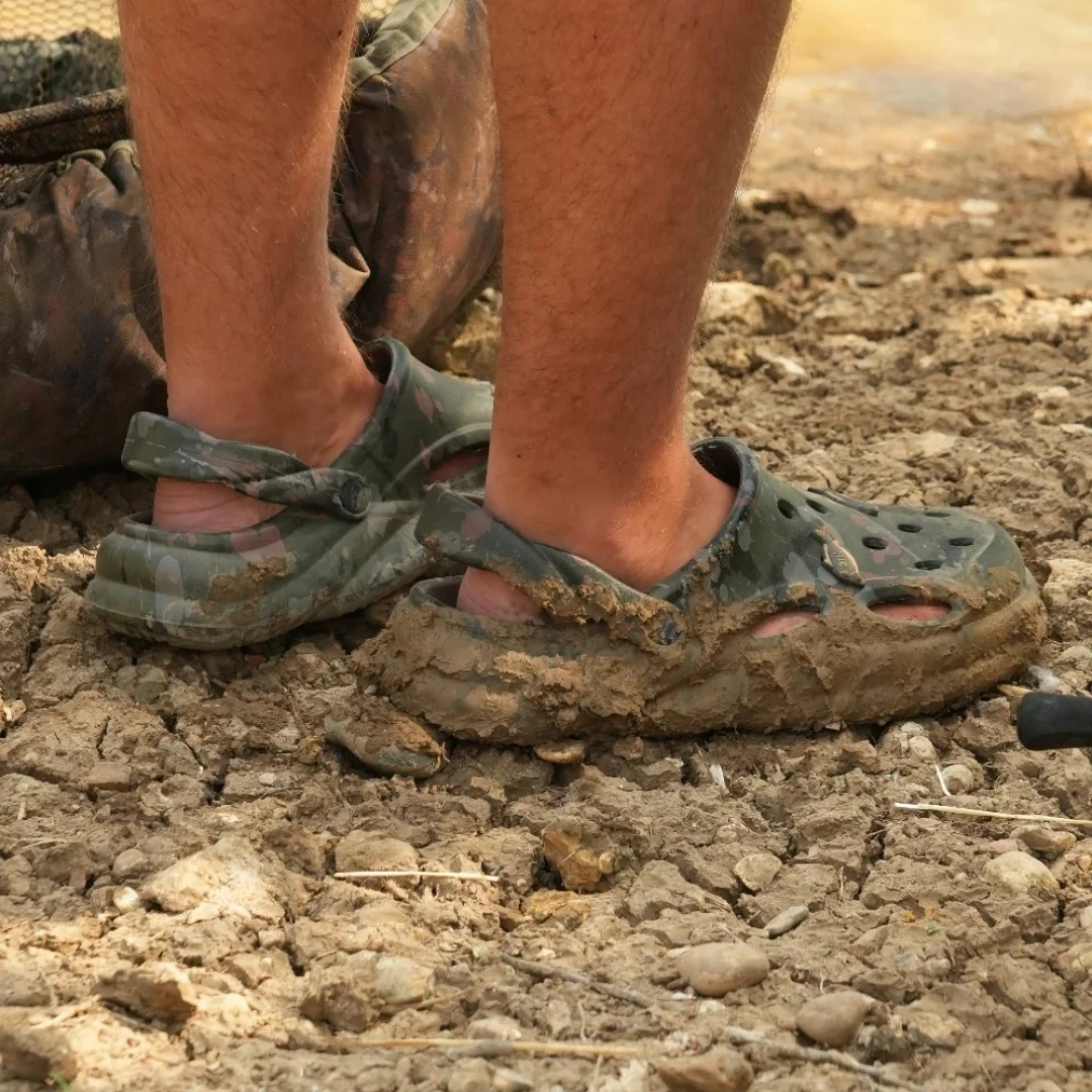 One More Cast PB Splash Camo Moulded Slipper 13 UK