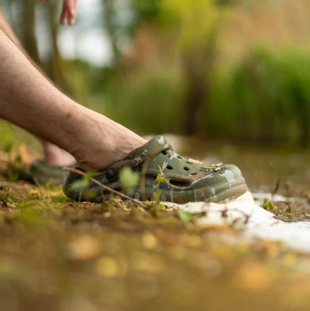 One More Cast PB Splash Camo Moulded Slipper 13 UK