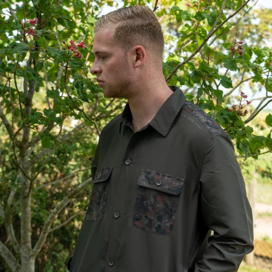 One More Cast The PB Shacket Shirt