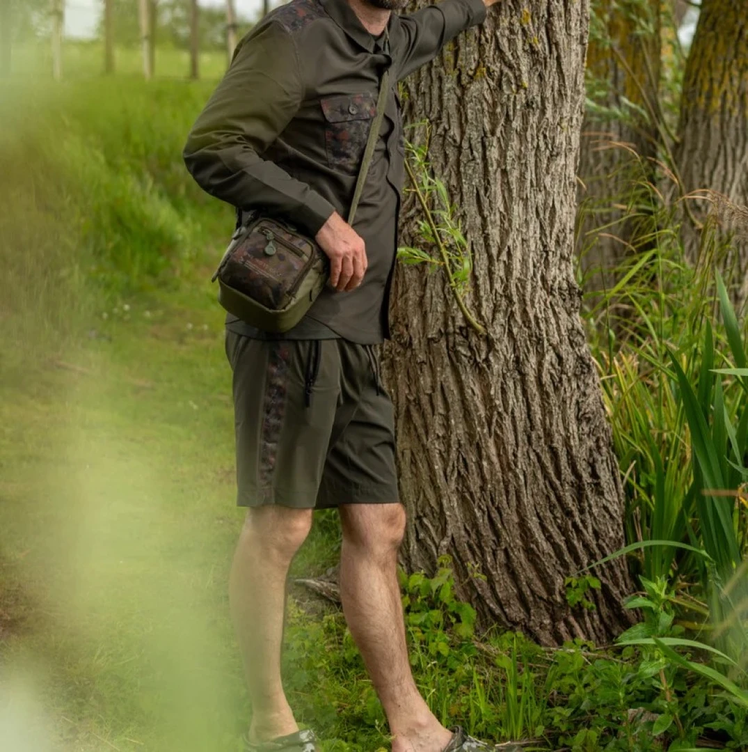 One More Cast PB Splash Camo Shorts