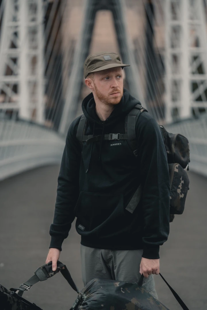 Korda Mindset Patch Hoodie - Black