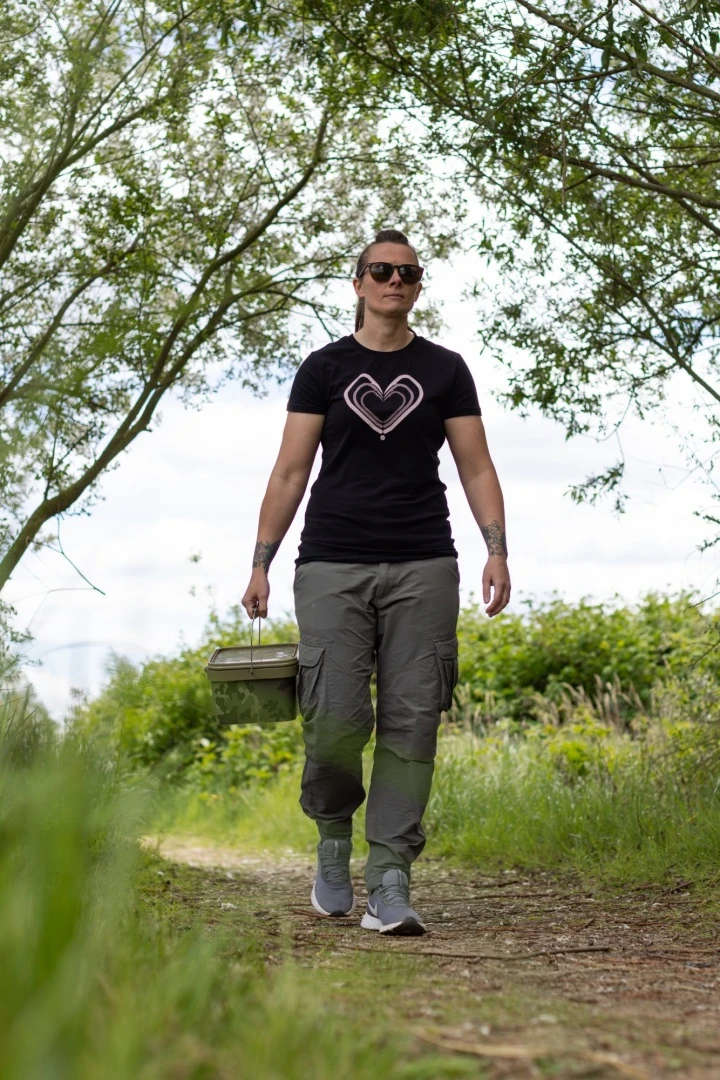 Korda Womens Love T-Shirt - Black 