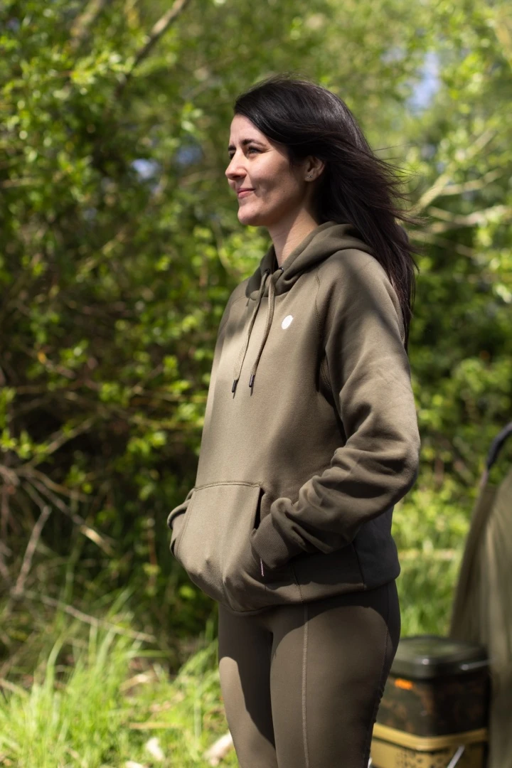 Korda Womens Kore Hoodie - Dark Olive 