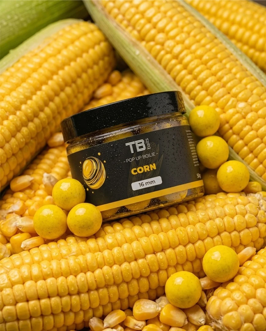 TB Baits Corn + NHDC Pop-Up Boilie 
