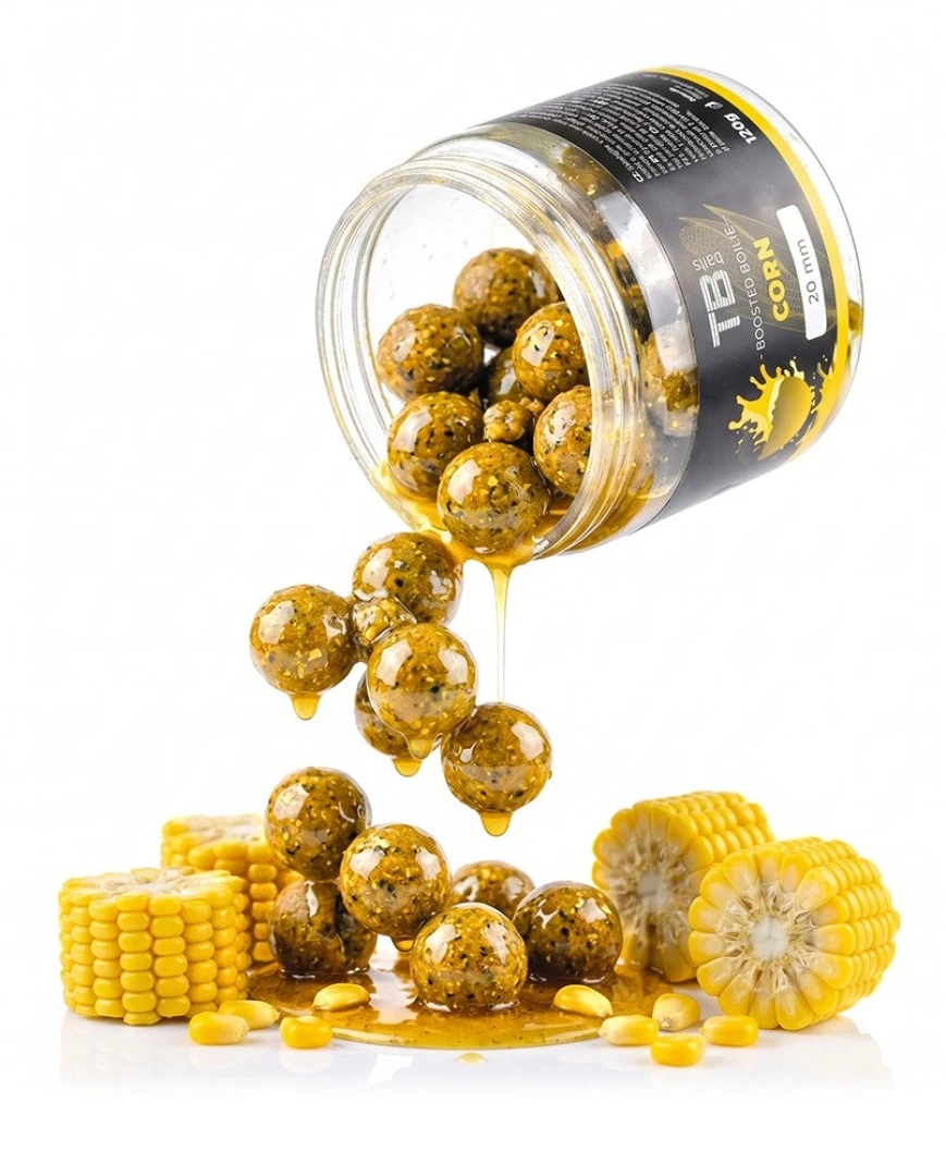 TB Baits Corn Boosted Boilie