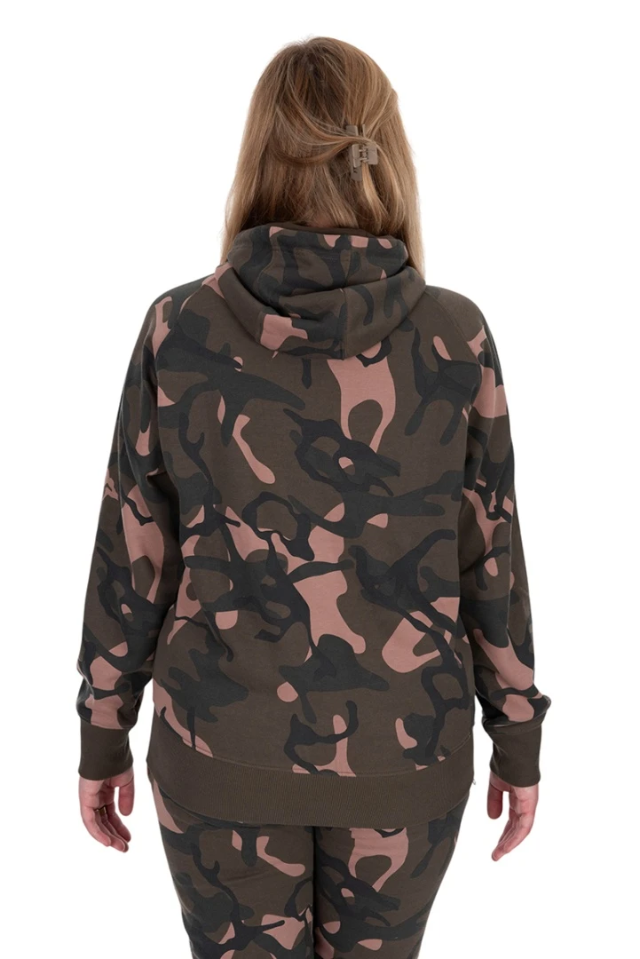 Fox Womens Zipped CAMO Hoodie