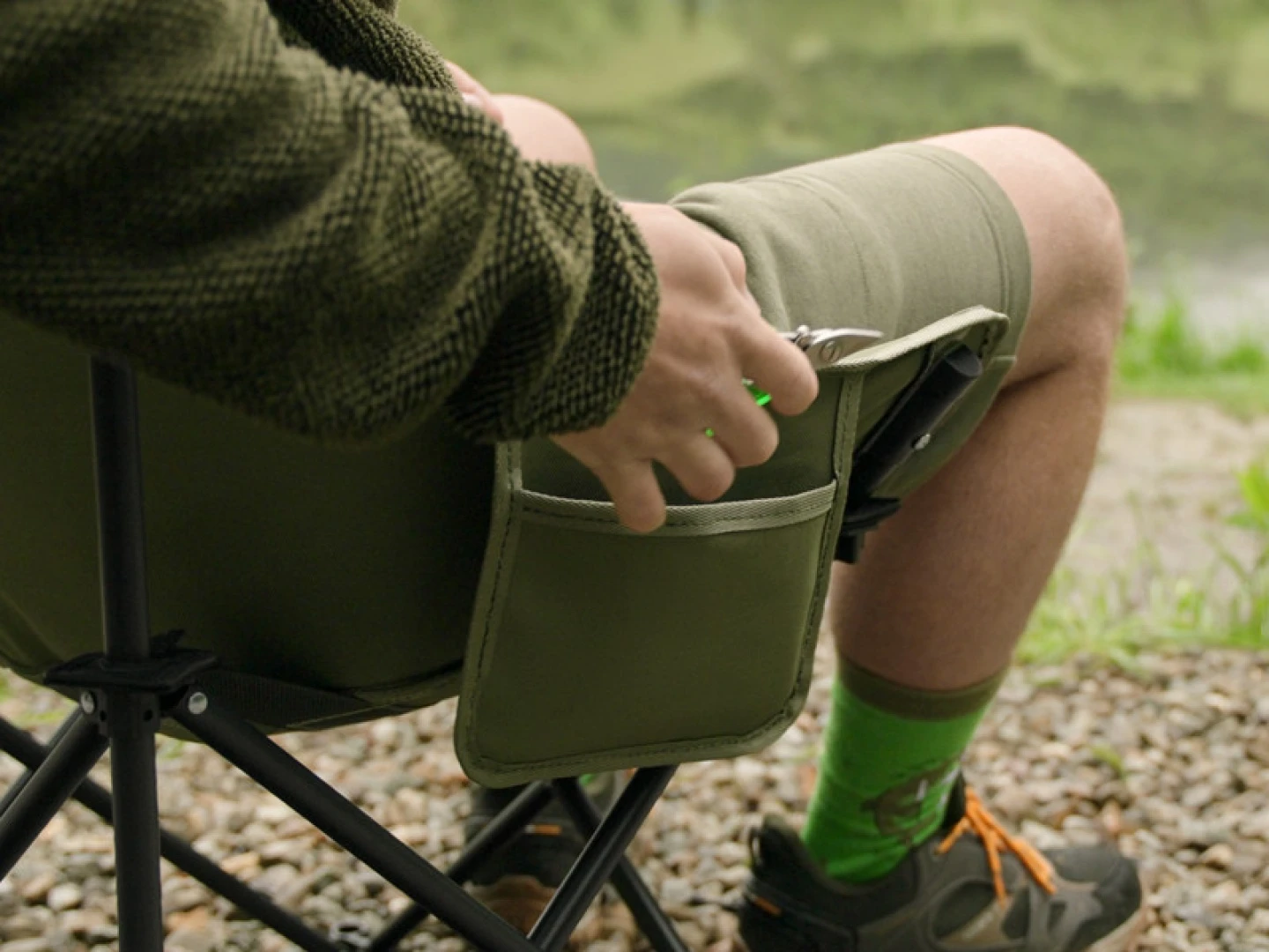 Delphin WASABI SHORTback - Angelstuhl
