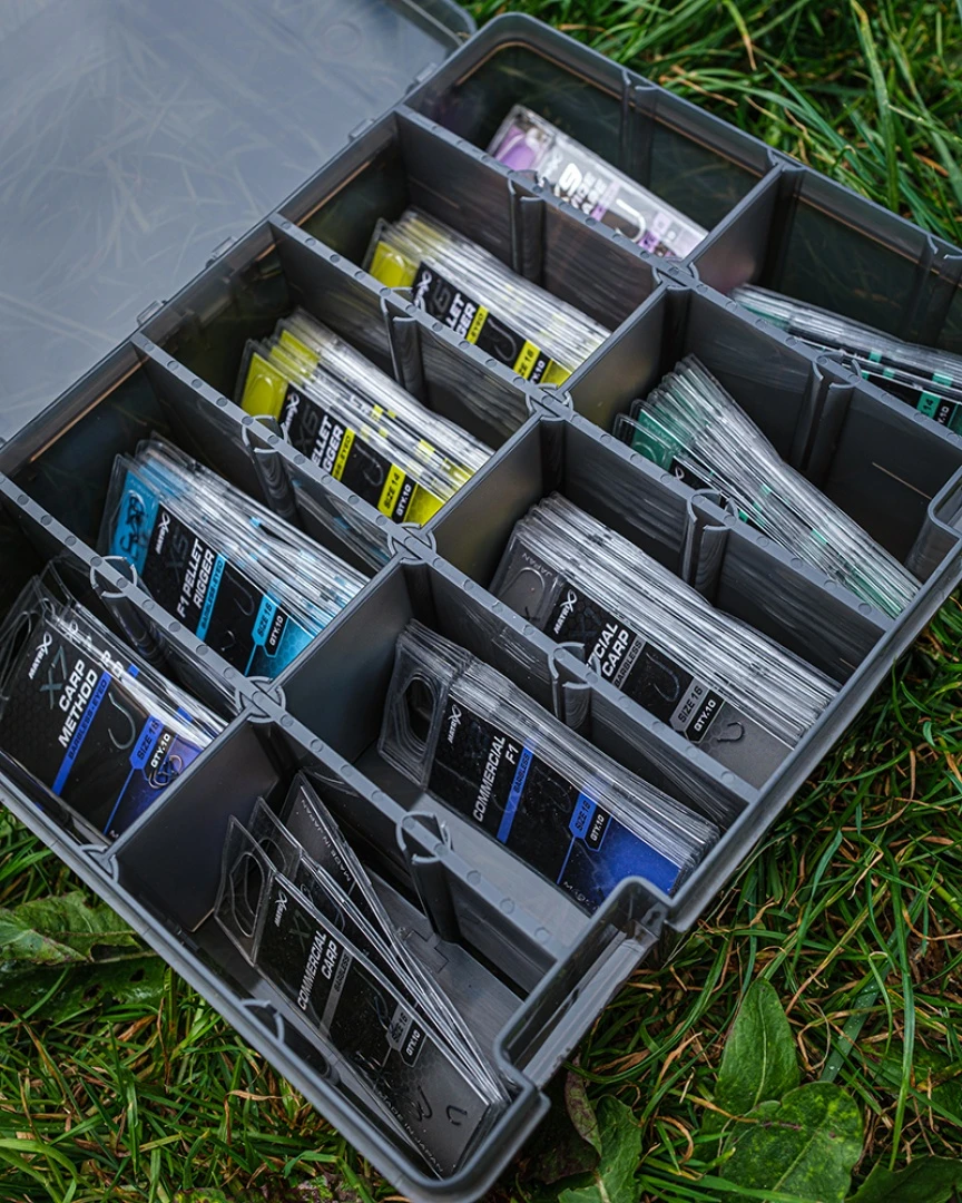 Matrix Storage Box Small 12 Comparment Shallow