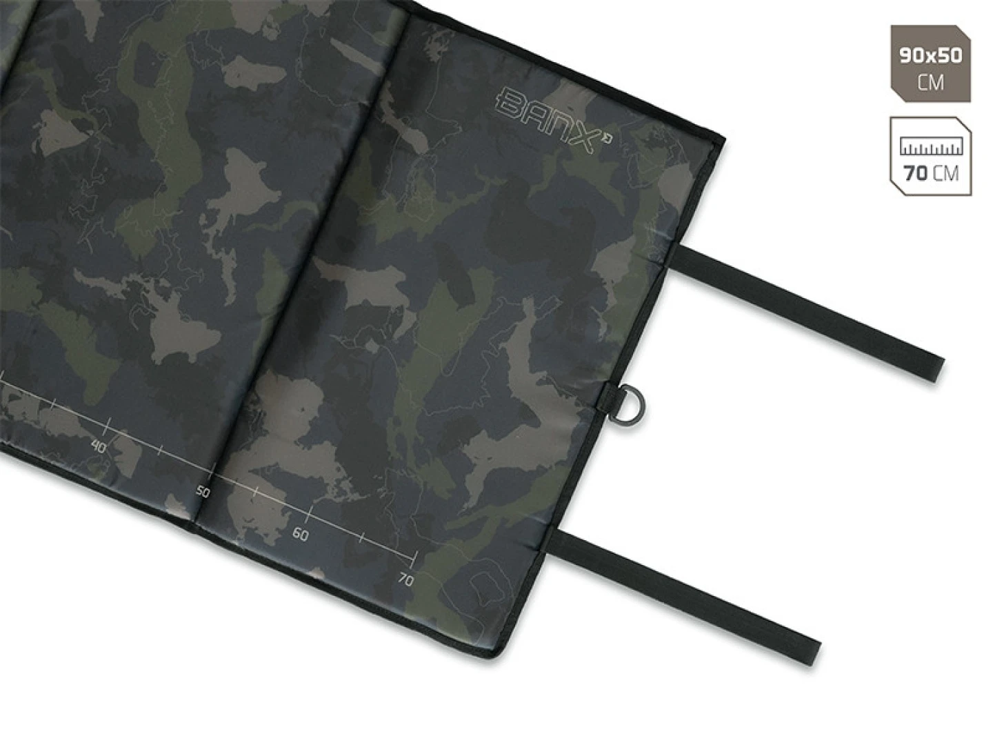 Delphin CarpMAT BANX Camo 90 x 50 cm - Mata karpiowa
