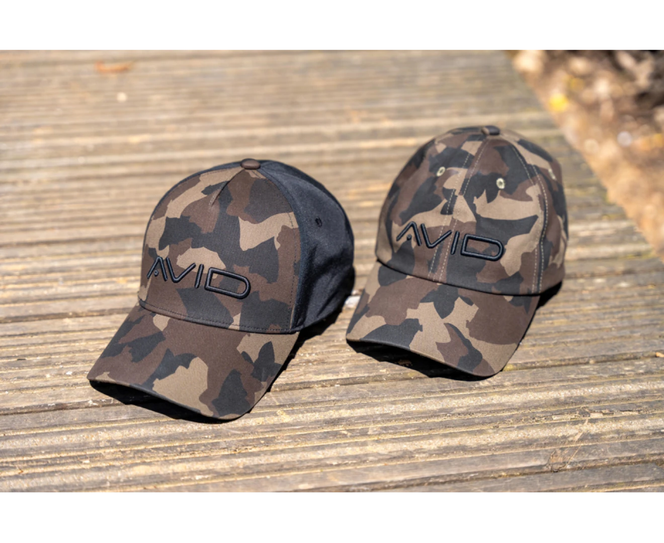 Avid Carp Distortion Dark Camo Hybrid Cap