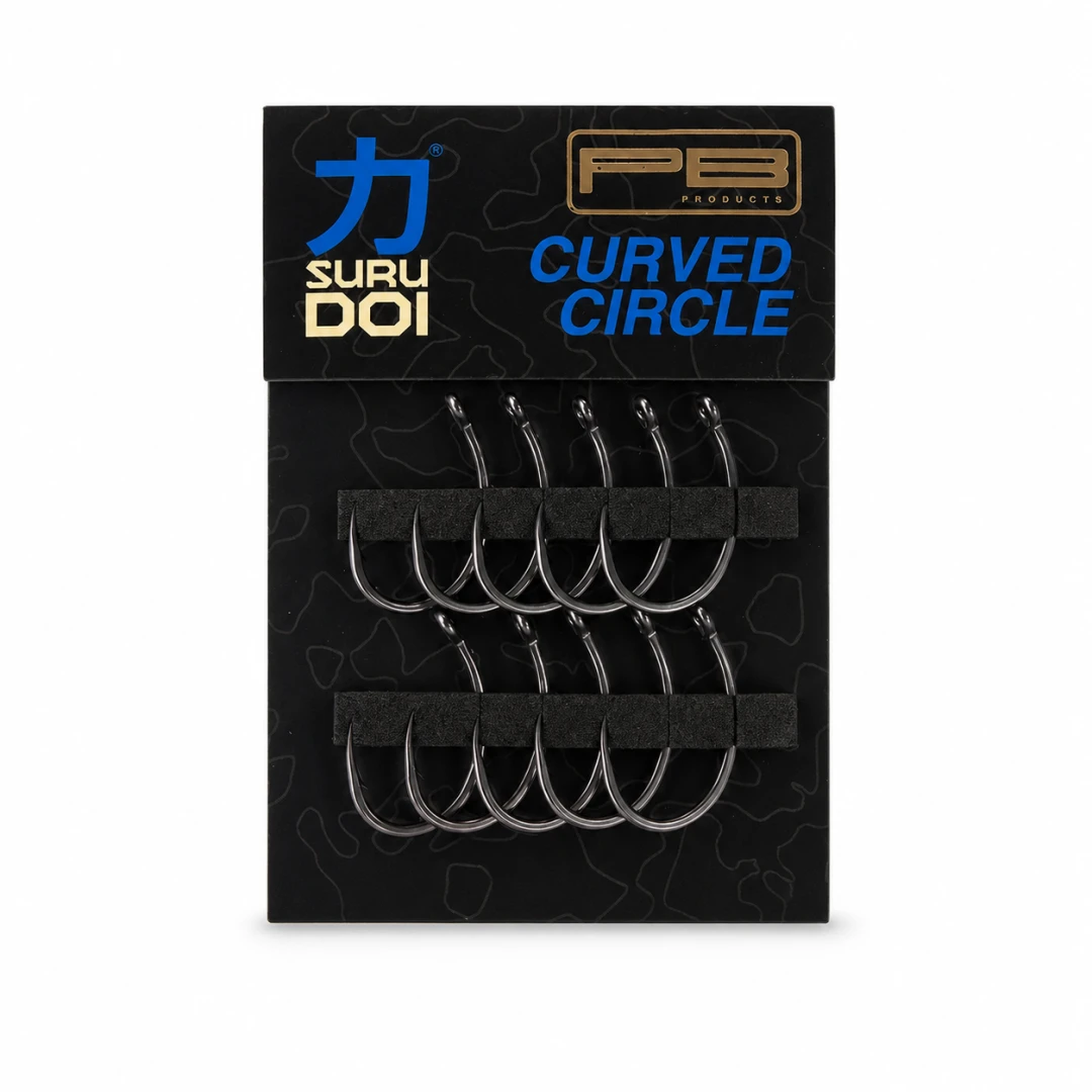PB Products SURUDOI Curved Circle Hook PTFE