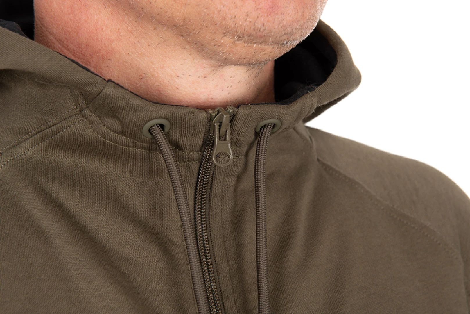 Fox Collection Zipped Hoody - Green